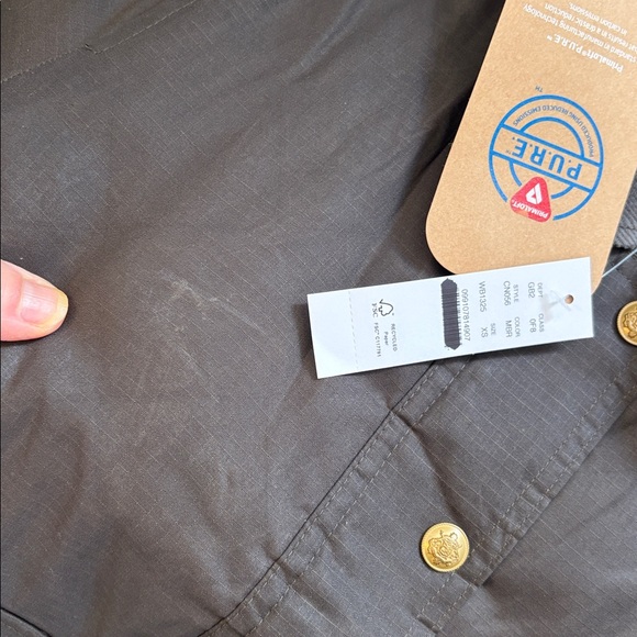 J Crew Cropped Barn Jacket™ in ripstop cotton XS Mossy Brown - Picture 6 of 6